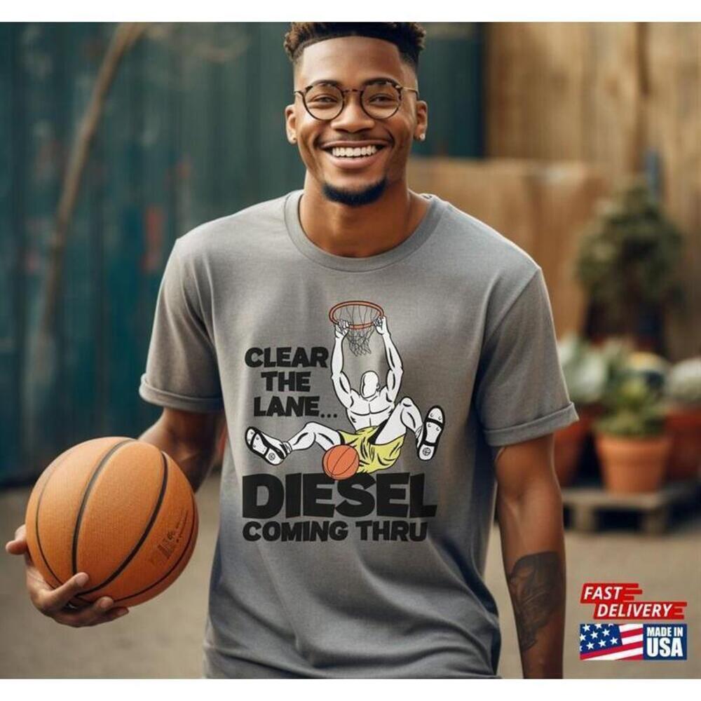 Diesel Iconic Slam Basketball Sport Dunk Tshirt Unisex